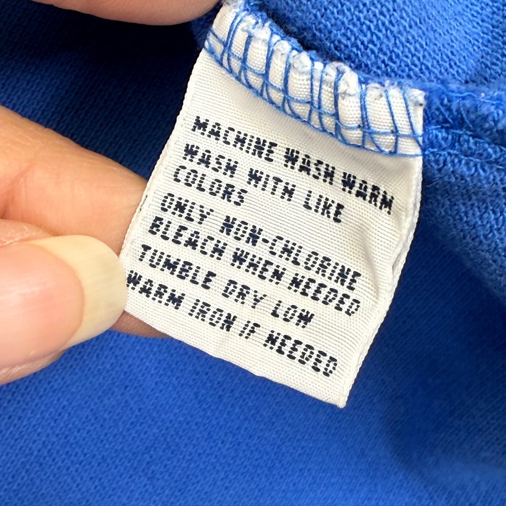 Polo Ralph Lauren Large Short Sleeve‎ Pique Cotton Polo Shirt Orange Logo READ - Picture 5 of 8